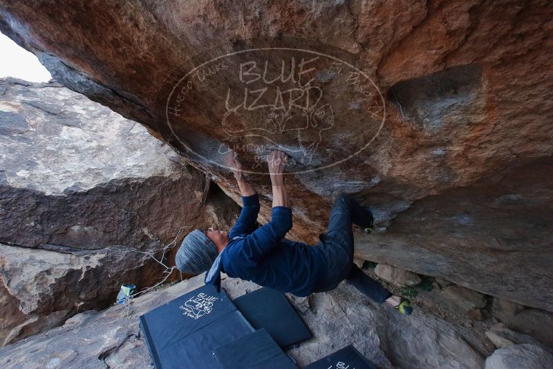 Bouldering in Hueco Tanks on 01/16/2020 with Blue Lizard Climbing and Yoga

Filename: SRM_20200116_1359040.jpg
Aperture: f/6.3
Shutter Speed: 1/320
Body: Canon EOS-1D Mark II
Lens: Canon EF 16-35mm f/2.8 L