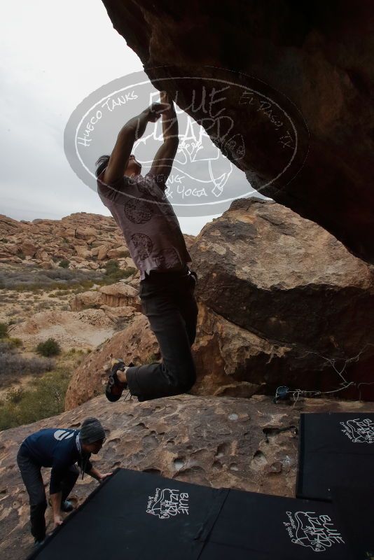 Bouldering in Hueco Tanks on 01/16/2020 with Blue Lizard Climbing and Yoga

Filename: SRM_20200116_1407400.jpg
Aperture: f/13.0
Shutter Speed: 1/320
Body: Canon EOS-1D Mark II
Lens: Canon EF 16-35mm f/2.8 L