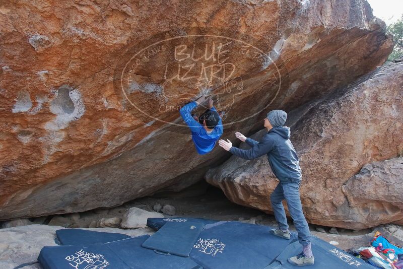 Bouldering in Hueco Tanks on 01/16/2020 with Blue Lizard Climbing and Yoga

Filename: SRM_20200116_1428300.jpg
Aperture: f/5.6
Shutter Speed: 1/320
Body: Canon EOS-1D Mark II
Lens: Canon EF 16-35mm f/2.8 L