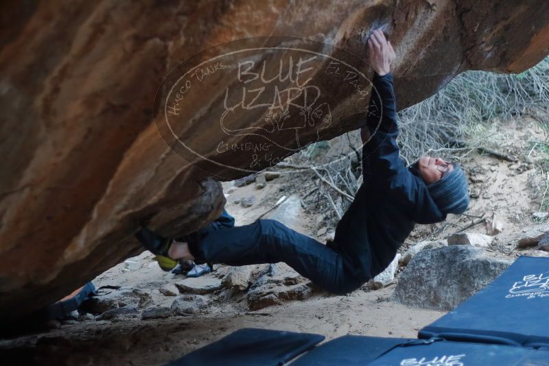 Bouldering in Hueco Tanks on 01/16/2020 with Blue Lizard Climbing and Yoga

Filename: SRM_20200116_1439590.jpg
Aperture: f/2.0
Shutter Speed: 1/400
Body: Canon EOS-1D Mark II
Lens: Canon EF 50mm f/1.8 II
