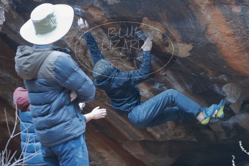 Bouldering in Hueco Tanks on 01/16/2020 with Blue Lizard Climbing and Yoga

Filename: SRM_20200116_1454530.jpg
Aperture: f/3.2
Shutter Speed: 1/250
Body: Canon EOS-1D Mark II
Lens: Canon EF 50mm f/1.8 II