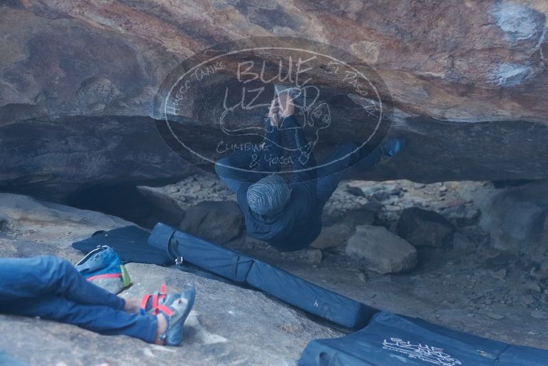 Bouldering in Hueco Tanks on 01/16/2020 with Blue Lizard Climbing and Yoga

Filename: SRM_20200116_1527110.jpg
Aperture: f/2.8
Shutter Speed: 1/250
Body: Canon EOS-1D Mark II
Lens: Canon EF 50mm f/1.8 II