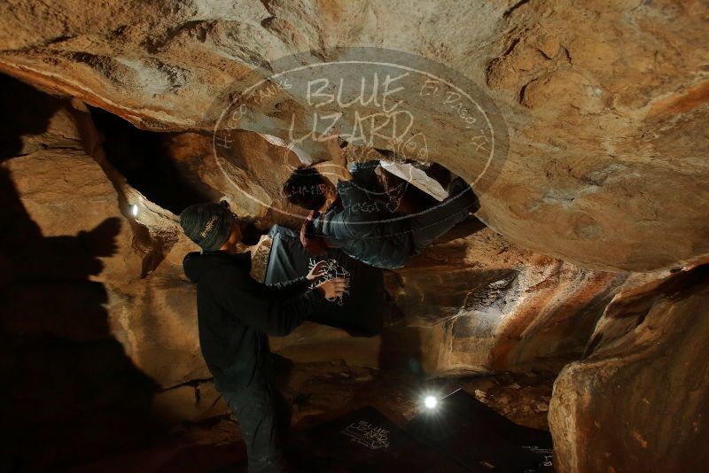 Bouldering in Hueco Tanks on 01/16/2020 with Blue Lizard Climbing and Yoga

Filename: SRM_20200116_1745090.jpg
Aperture: f/8.0
Shutter Speed: 1/250
Body: Canon EOS-1D Mark II
Lens: Canon EF 16-35mm f/2.8 L