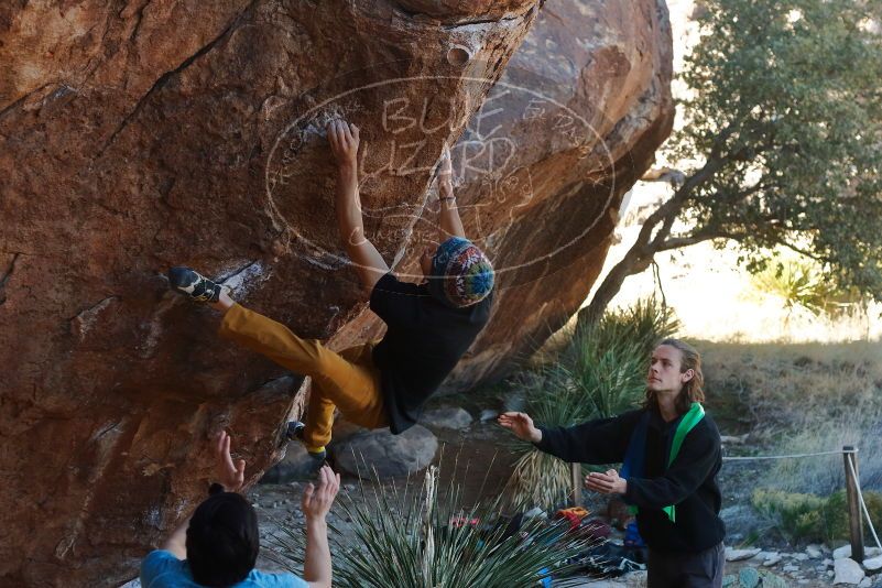 Bouldering in Hueco Tanks on 01/18/2020 with Blue Lizard Climbing and Yoga

Filename: SRM_20200118_1109300.jpg
Aperture: f/4.0
Shutter Speed: 1/250
Body: Canon EOS-1D Mark II
Lens: Canon EF 50mm f/1.8 II