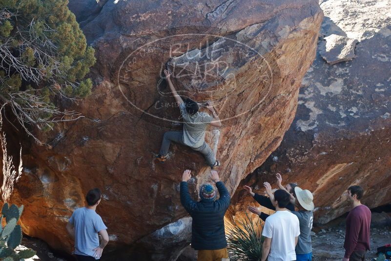 Bouldering in Hueco Tanks on 01/18/2020 with Blue Lizard Climbing and Yoga

Filename: SRM_20200118_1119280.jpg
Aperture: f/5.0
Shutter Speed: 1/250
Body: Canon EOS-1D Mark II
Lens: Canon EF 50mm f/1.8 II