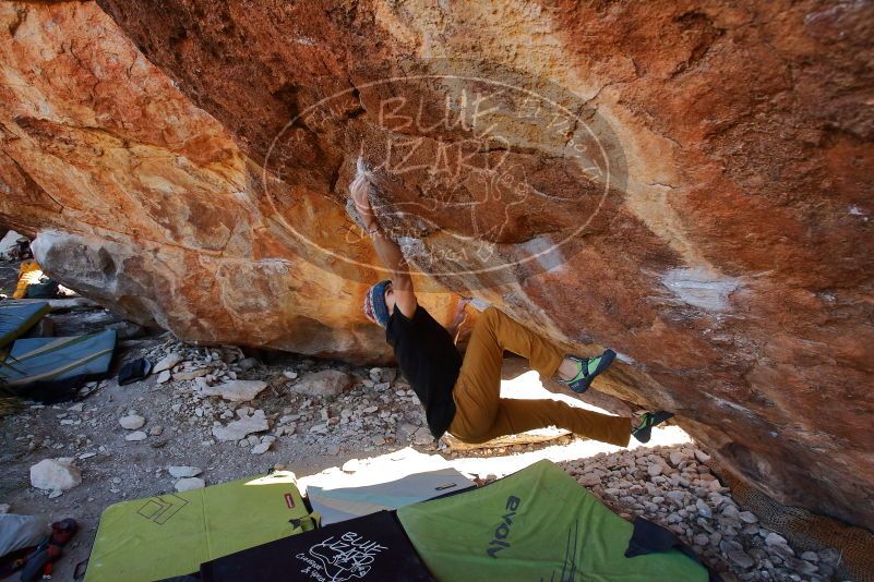 Bouldering in Hueco Tanks on 01/18/2020 with Blue Lizard Climbing and Yoga

Filename: SRM_20200118_1157500.jpg
Aperture: f/5.0
Shutter Speed: 1/250
Body: Canon EOS-1D Mark II
Lens: Canon EF 16-35mm f/2.8 L