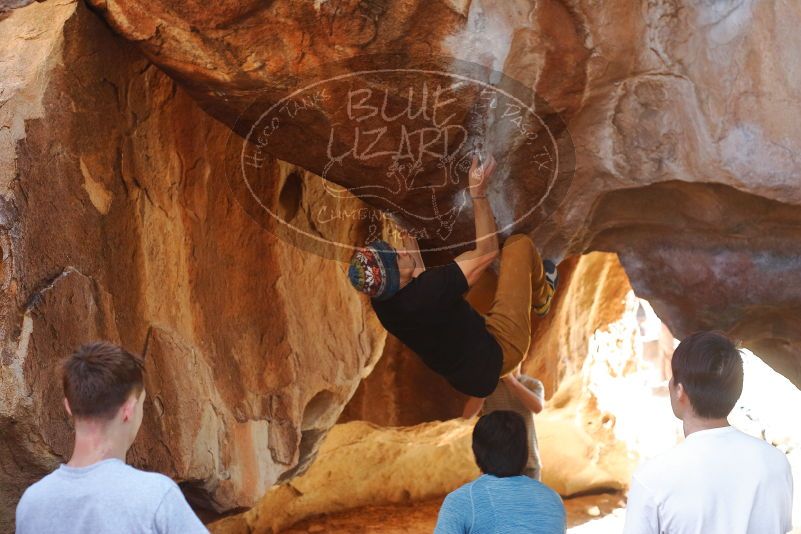 Bouldering in Hueco Tanks on 01/18/2020 with Blue Lizard Climbing and Yoga

Filename: SRM_20200118_1403220.jpg
Aperture: f/3.5
Shutter Speed: 1/250
Body: Canon EOS-1D Mark II
Lens: Canon EF 50mm f/1.8 II