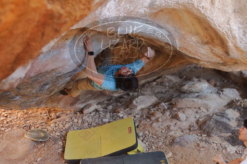 Bouldering in Hueco Tanks on 01/18/2020 with Blue Lizard Climbing and Yoga

Filename: SRM_20200118_1418141.jpg
Aperture: f/2.5
Shutter Speed: 1/250
Body: Canon EOS-1D Mark II
Lens: Canon EF 50mm f/1.8 II