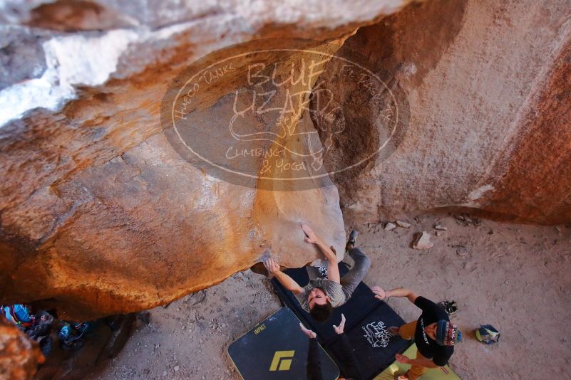 Bouldering in Hueco Tanks on 01/18/2020 with Blue Lizard Climbing and Yoga

Filename: SRM_20200118_1555360.jpg
Aperture: f/3.2
Shutter Speed: 1/250
Body: Canon EOS-1D Mark II
Lens: Canon EF 16-35mm f/2.8 L