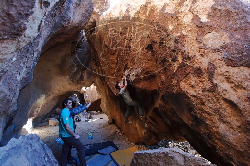 Bouldering in Hueco Tanks on 01/18/2020 with Blue Lizard Climbing and Yoga

Filename: SRM_20200118_1619210.jpg
Aperture: f/4.5
Shutter Speed: 1/250
Body: Canon EOS-1D Mark II
Lens: Canon EF 16-35mm f/2.8 L