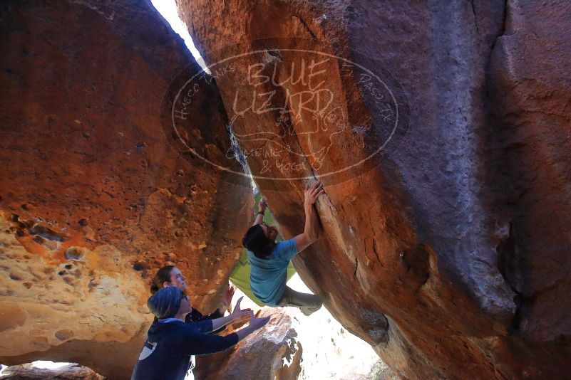 Bouldering in Hueco Tanks on 01/18/2020 with Blue Lizard Climbing and Yoga

Filename: SRM_20200118_1651070.jpg
Aperture: f/4.0
Shutter Speed: 1/250
Body: Canon EOS-1D Mark II
Lens: Canon EF 16-35mm f/2.8 L