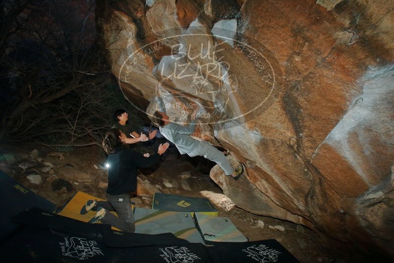 Bouldering in Hueco Tanks on 01/19/2020 with Blue Lizard Climbing and Yoga

Filename: SRM_20200119_1137490.jpg
Aperture: f/8.0
Shutter Speed: 1/250
Body: Canon EOS-1D Mark II
Lens: Canon EF 16-35mm f/2.8 L