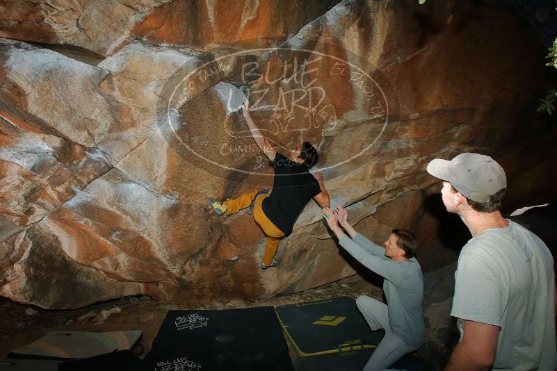 Bouldering in Hueco Tanks on 01/19/2020 with Blue Lizard Climbing and Yoga

Filename: SRM_20200119_1154550.jpg
Aperture: f/8.0
Shutter Speed: 1/250
Body: Canon EOS-1D Mark II
Lens: Canon EF 16-35mm f/2.8 L