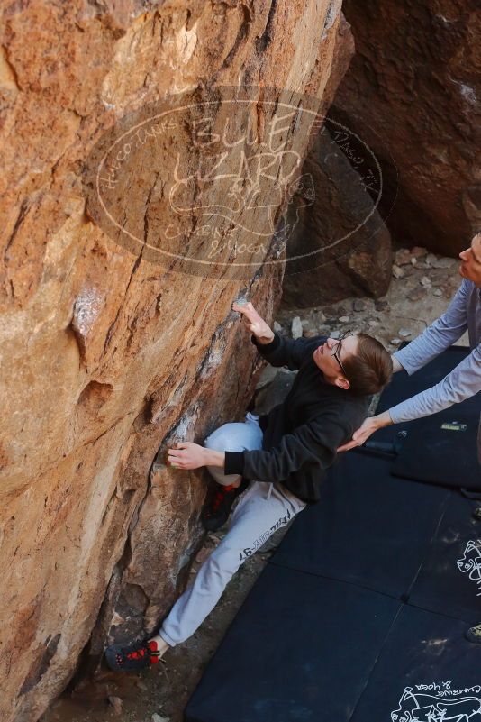 Bouldering in Hueco Tanks on 01/19/2020 with Blue Lizard Climbing and Yoga

Filename: SRM_20200119_1242470.jpg
Aperture: f/5.6
Shutter Speed: 1/250
Body: Canon EOS-1D Mark II
Lens: Canon EF 50mm f/1.8 II
