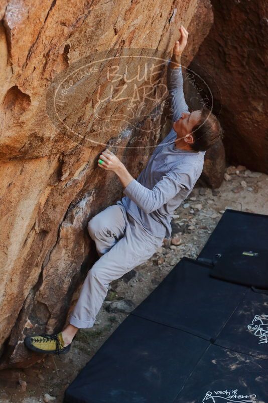 Bouldering in Hueco Tanks on 01/19/2020 with Blue Lizard Climbing and Yoga

Filename: SRM_20200119_1247450.jpg
Aperture: f/4.0
Shutter Speed: 1/250
Body: Canon EOS-1D Mark II
Lens: Canon EF 50mm f/1.8 II