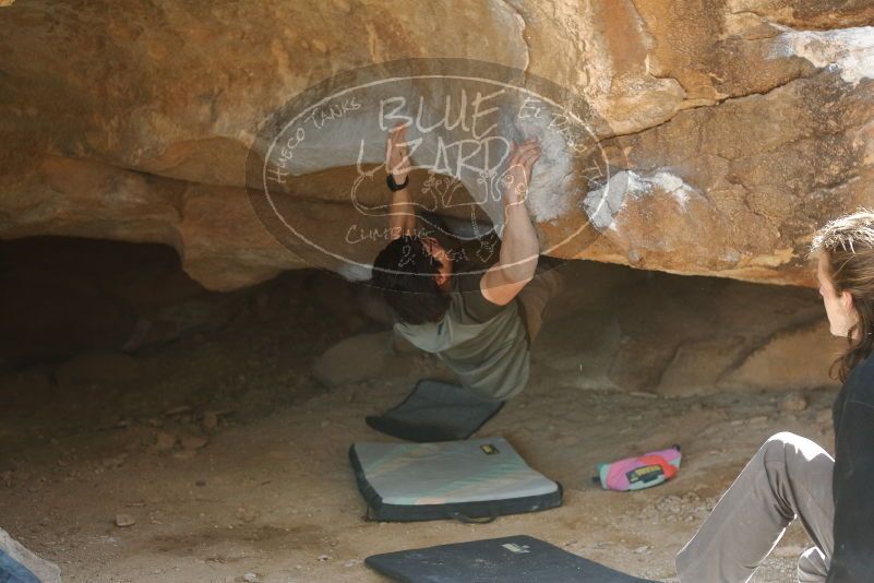 Bouldering in Hueco Tanks on 01/19/2020 with Blue Lizard Climbing and Yoga

Filename: SRM_20200119_1251251.jpg
Aperture: f/3.2
Shutter Speed: 1/250
Body: Canon EOS-1D Mark II
Lens: Canon EF 50mm f/1.8 II