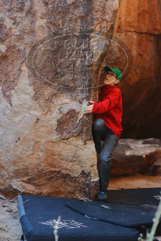Bouldering in Hueco Tanks on 01/19/2020 with Blue Lizard Climbing and Yoga

Filename: SRM_20200119_1303510.jpg
Aperture: f/3.2
Shutter Speed: 1/320
Body: Canon EOS-1D Mark II
Lens: Canon EF 50mm f/1.8 II