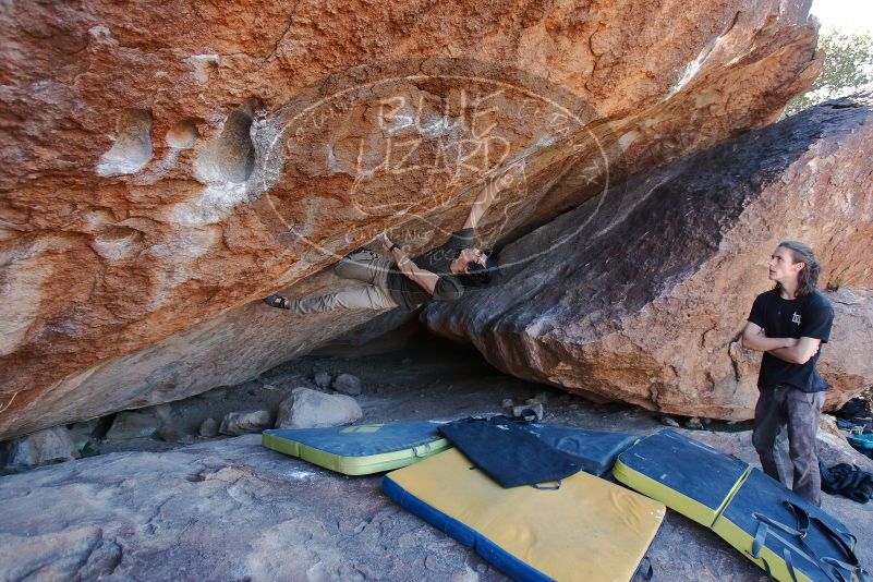 Bouldering in Hueco Tanks on 01/19/2020 with Blue Lizard Climbing and Yoga

Filename: SRM_20200119_1307250.jpg
Aperture: f/4.5
Shutter Speed: 1/320
Body: Canon EOS-1D Mark II
Lens: Canon EF 16-35mm f/2.8 L