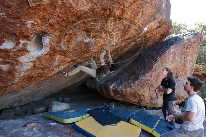 Bouldering in Hueco Tanks on 01/19/2020 with Blue Lizard Climbing and Yoga

Filename: SRM_20200119_1307310.jpg
Aperture: f/5.0
Shutter Speed: 1/320
Body: Canon EOS-1D Mark II
Lens: Canon EF 16-35mm f/2.8 L