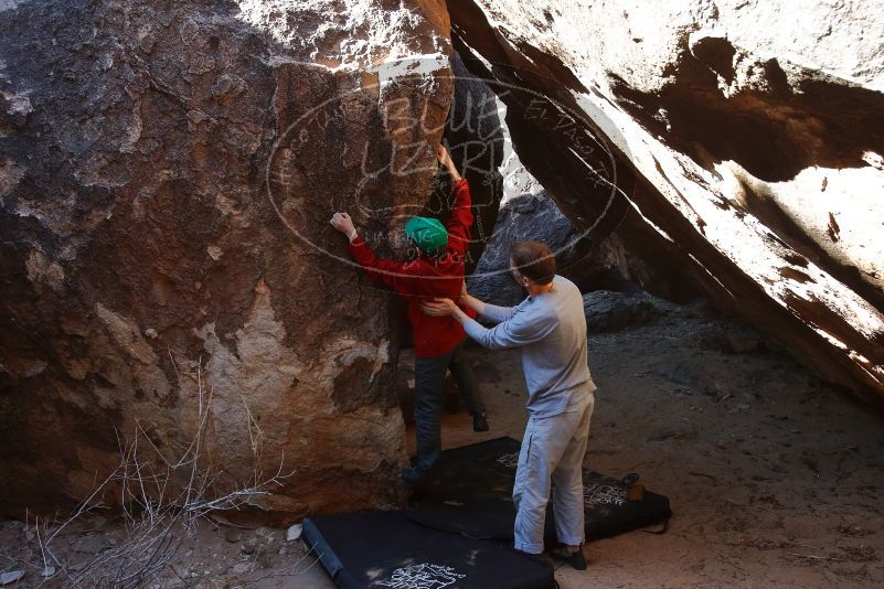 Bouldering in Hueco Tanks on 01/19/2020 with Blue Lizard Climbing and Yoga

Filename: SRM_20200119_1333540.jpg
Aperture: f/5.6
Shutter Speed: 1/320
Body: Canon EOS-1D Mark II
Lens: Canon EF 16-35mm f/2.8 L