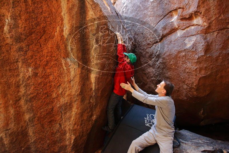 Bouldering in Hueco Tanks on 01/19/2020 with Blue Lizard Climbing and Yoga

Filename: SRM_20200119_1352330.jpg
Aperture: f/4.0
Shutter Speed: 1/200
Body: Canon EOS-1D Mark II
Lens: Canon EF 16-35mm f/2.8 L
