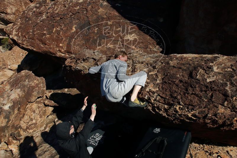 Bouldering in Hueco Tanks on 01/19/2020 with Blue Lizard Climbing and Yoga

Filename: SRM_20200119_1501150.jpg
Aperture: f/10.0
Shutter Speed: 1/320
Body: Canon EOS-1D Mark II
Lens: Canon EF 16-35mm f/2.8 L