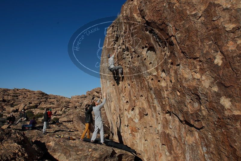 Bouldering in Hueco Tanks on 01/19/2020 with Blue Lizard Climbing and Yoga

Filename: SRM_20200119_1523230.jpg
Aperture: f/5.6
Shutter Speed: 1/500
Body: Canon EOS-1D Mark II
Lens: Canon EF 16-35mm f/2.8 L
