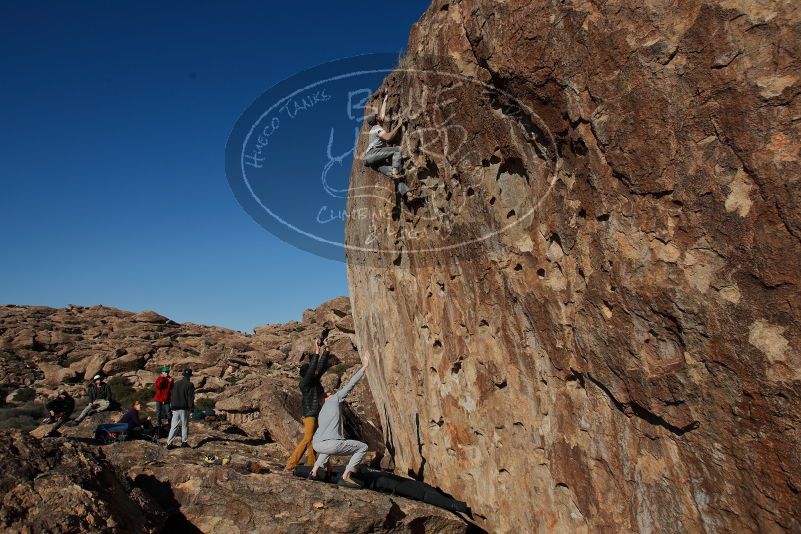 Bouldering in Hueco Tanks on 01/19/2020 with Blue Lizard Climbing and Yoga

Filename: SRM_20200119_1523350.jpg
Aperture: f/5.6
Shutter Speed: 1/500
Body: Canon EOS-1D Mark II
Lens: Canon EF 16-35mm f/2.8 L