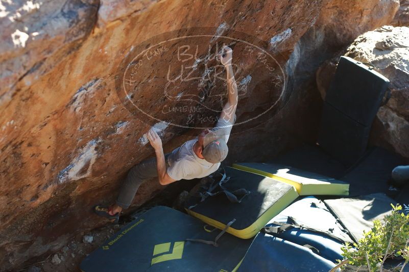 Bouldering in Hueco Tanks on 01/19/2020 with Blue Lizard Climbing and Yoga

Filename: SRM_20200119_1718370.jpg
Aperture: f/4.0
Shutter Speed: 1/320
Body: Canon EOS-1D Mark II
Lens: Canon EF 50mm f/1.8 II