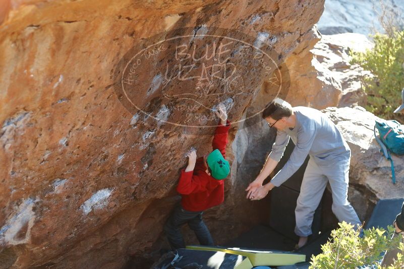 Bouldering in Hueco Tanks on 01/19/2020 with Blue Lizard Climbing and Yoga

Filename: SRM_20200119_1719090.jpg
Aperture: f/3.5
Shutter Speed: 1/320
Body: Canon EOS-1D Mark II
Lens: Canon EF 50mm f/1.8 II