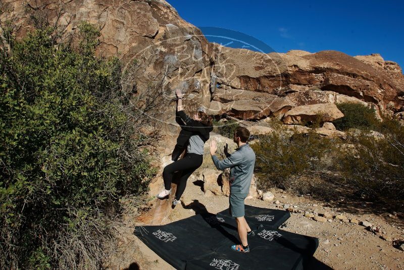 Bouldering in Hueco Tanks on 01/26/2020 with Blue Lizard Climbing and Yoga

Filename: SRM_20200126_1049130.jpg
Aperture: f/8.0
Shutter Speed: 1/400
Body: Canon EOS-1D Mark II
Lens: Canon EF 16-35mm f/2.8 L
