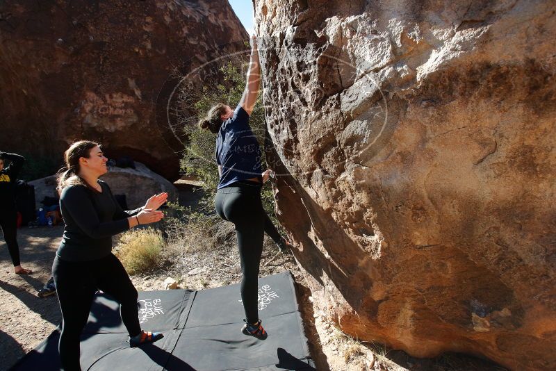 Bouldering in Hueco Tanks on 01/26/2020 with Blue Lizard Climbing and Yoga

Filename: SRM_20200126_1105160.jpg
Aperture: f/4.5
Shutter Speed: 1/400
Body: Canon EOS-1D Mark II
Lens: Canon EF 16-35mm f/2.8 L