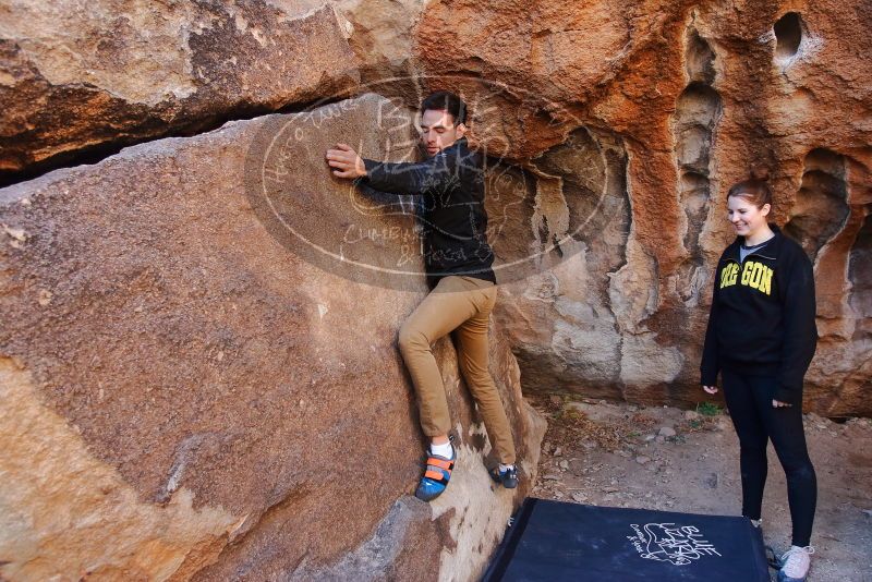 Bouldering in Hueco Tanks on 01/26/2020 with Blue Lizard Climbing and Yoga

Filename: SRM_20200126_1113230.jpg
Aperture: f/4.5
Shutter Speed: 1/200
Body: Canon EOS-1D Mark II
Lens: Canon EF 16-35mm f/2.8 L