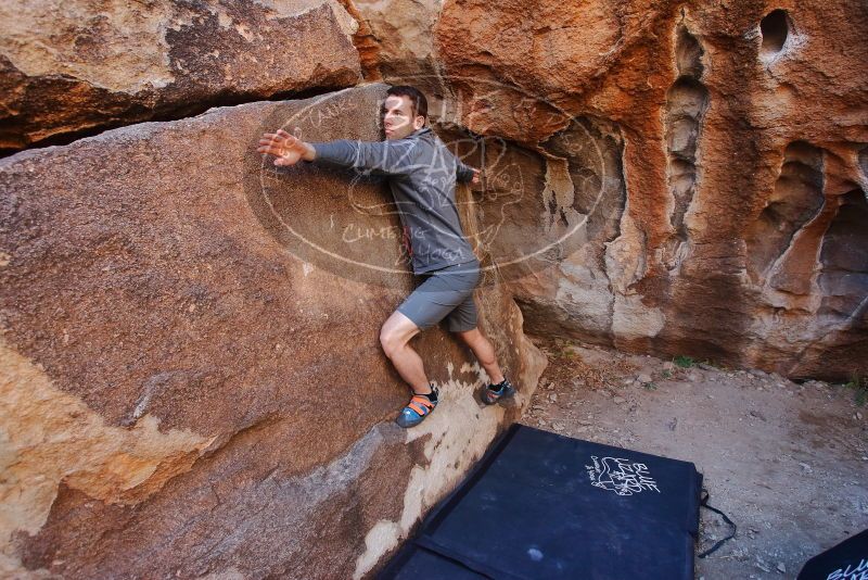Bouldering in Hueco Tanks on 01/26/2020 with Blue Lizard Climbing and Yoga

Filename: SRM_20200126_1116040.jpg
Aperture: f/5.0
Shutter Speed: 1/200
Body: Canon EOS-1D Mark II
Lens: Canon EF 16-35mm f/2.8 L