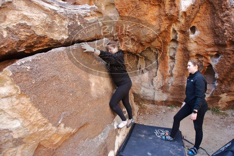 Bouldering in Hueco Tanks on 01/26/2020 with Blue Lizard Climbing and Yoga

Filename: SRM_20200126_1127110.jpg
Aperture: f/4.0
Shutter Speed: 1/200
Body: Canon EOS-1D Mark II
Lens: Canon EF 16-35mm f/2.8 L