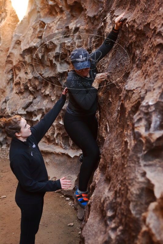 Bouldering in Hueco Tanks on 01/26/2020 with Blue Lizard Climbing and Yoga

Filename: SRM_20200126_1310330.jpg
Aperture: f/2.8
Shutter Speed: 1/125
Body: Canon EOS-1D Mark II
Lens: Canon EF 50mm f/1.8 II