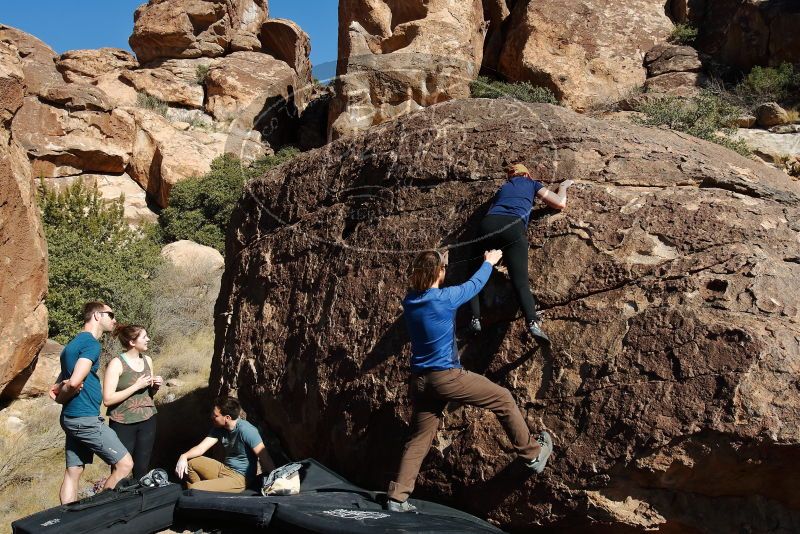 Bouldering in Hueco Tanks on 01/26/2020 with Blue Lizard Climbing and Yoga

Filename: SRM_20200126_1447090.jpg
Aperture: f/8.0
Shutter Speed: 1/400
Body: Canon EOS-1D Mark II
Lens: Canon EF 16-35mm f/2.8 L