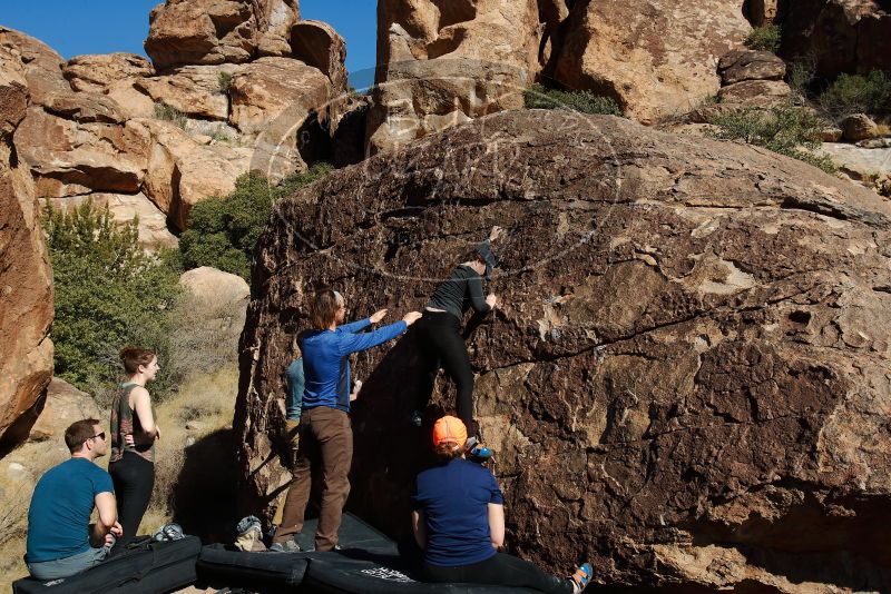 Bouldering in Hueco Tanks on 01/26/2020 with Blue Lizard Climbing and Yoga

Filename: SRM_20200126_1510190.jpg
Aperture: f/9.0
Shutter Speed: 1/400
Body: Canon EOS-1D Mark II
Lens: Canon EF 16-35mm f/2.8 L