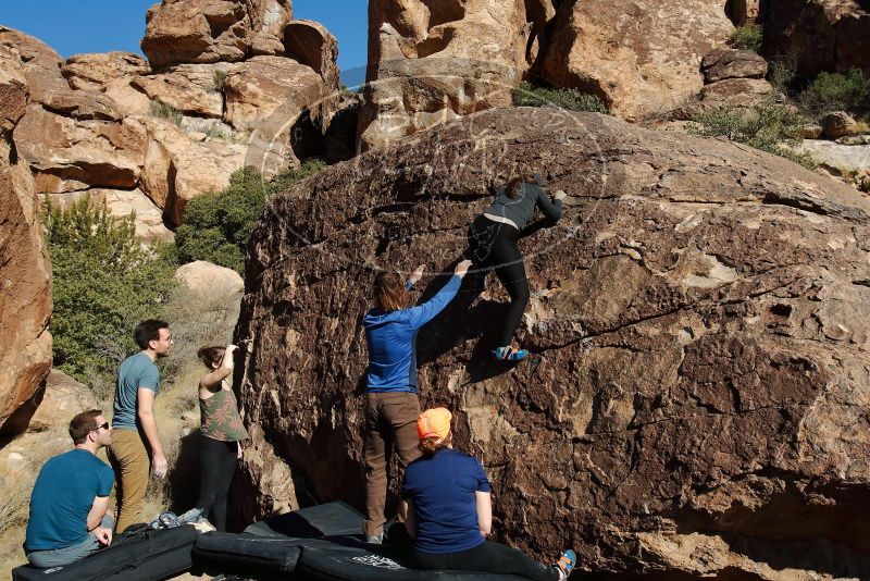 Bouldering in Hueco Tanks on 01/26/2020 with Blue Lizard Climbing and Yoga

Filename: SRM_20200126_1511170.jpg
Aperture: f/9.0
Shutter Speed: 1/400
Body: Canon EOS-1D Mark II
Lens: Canon EF 16-35mm f/2.8 L