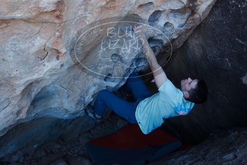 Bouldering in Hueco Tanks on 01/27/2020 with Blue Lizard Climbing and Yoga

Filename: SRM_20200127_1047180.jpg
Aperture: f/5.6
Shutter Speed: 1/250
Body: Canon EOS-1D Mark II
Lens: Canon EF 16-35mm f/2.8 L