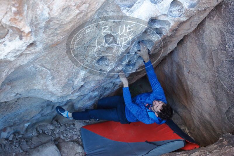 Bouldering in Hueco Tanks on 01/27/2020 with Blue Lizard Climbing and Yoga

Filename: SRM_20200127_1050350.jpg
Aperture: f/3.2
Shutter Speed: 1/250
Body: Canon EOS-1D Mark II
Lens: Canon EF 16-35mm f/2.8 L