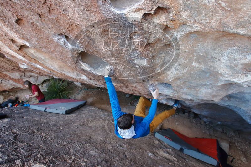 Bouldering in Hueco Tanks on 01/27/2020 with Blue Lizard Climbing and Yoga

Filename: SRM_20200127_1054560.jpg
Aperture: f/4.5
Shutter Speed: 1/250
Body: Canon EOS-1D Mark II
Lens: Canon EF 16-35mm f/2.8 L