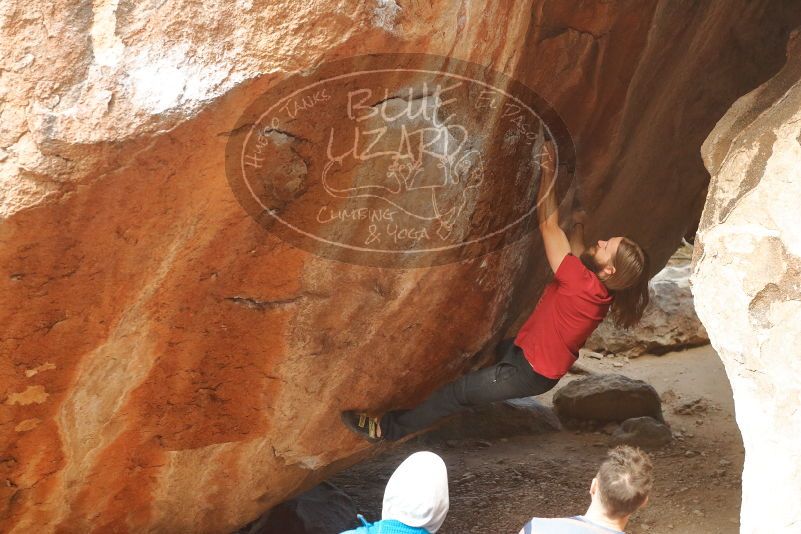 Bouldering in Hueco Tanks on 01/27/2020 with Blue Lizard Climbing and Yoga

Filename: SRM_20200127_1130580.jpg
Aperture: f/4.5
Shutter Speed: 1/250
Body: Canon EOS-1D Mark II
Lens: Canon EF 50mm f/1.8 II