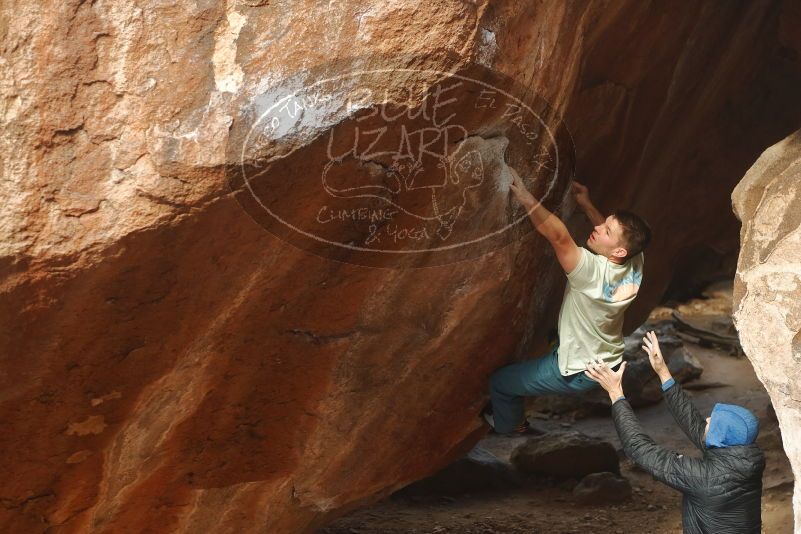 Bouldering in Hueco Tanks on 01/27/2020 with Blue Lizard Climbing and Yoga

Filename: SRM_20200127_1144220.jpg
Aperture: f/3.5
Shutter Speed: 1/320
Body: Canon EOS-1D Mark II
Lens: Canon EF 50mm f/1.8 II