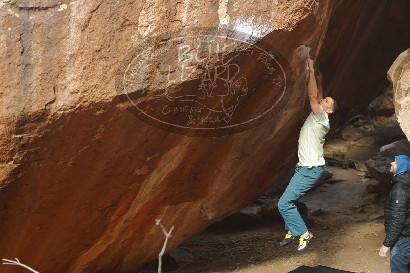 Bouldering in Hueco Tanks on 01/27/2020 with Blue Lizard Climbing and Yoga

Filename: SRM_20200127_1144280.jpg
Aperture: f/4.0
Shutter Speed: 1/320
Body: Canon EOS-1D Mark II
Lens: Canon EF 50mm f/1.8 II