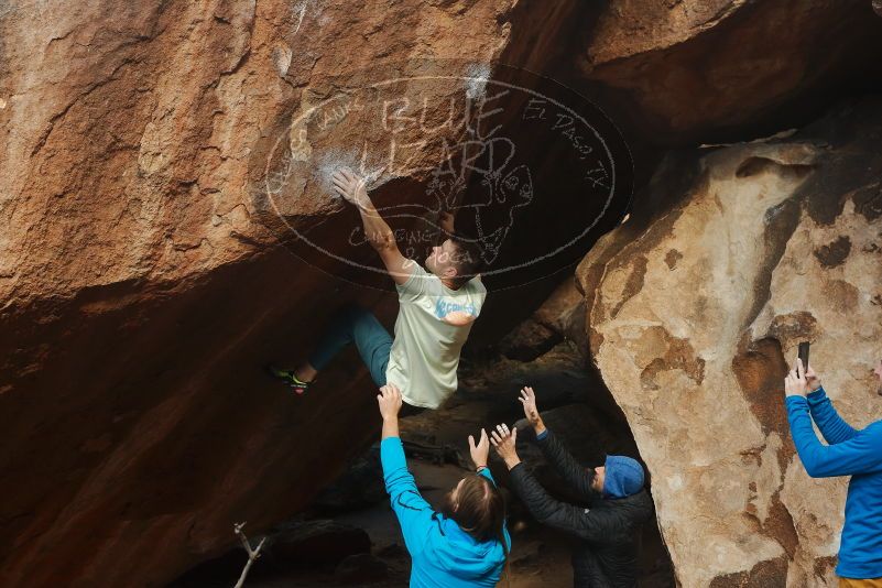 Bouldering in Hueco Tanks on 01/27/2020 with Blue Lizard Climbing and Yoga

Filename: SRM_20200127_1144510.jpg
Aperture: f/5.6
Shutter Speed: 1/320
Body: Canon EOS-1D Mark II
Lens: Canon EF 50mm f/1.8 II