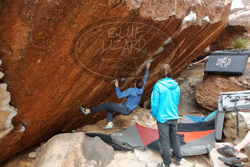 Bouldering in Hueco Tanks on 01/27/2020 with Blue Lizard Climbing and Yoga

Filename: SRM_20200127_1242170.jpg
Aperture: f/4.5
Shutter Speed: 1/250
Body: Canon EOS-1D Mark II
Lens: Canon EF 16-35mm f/2.8 L