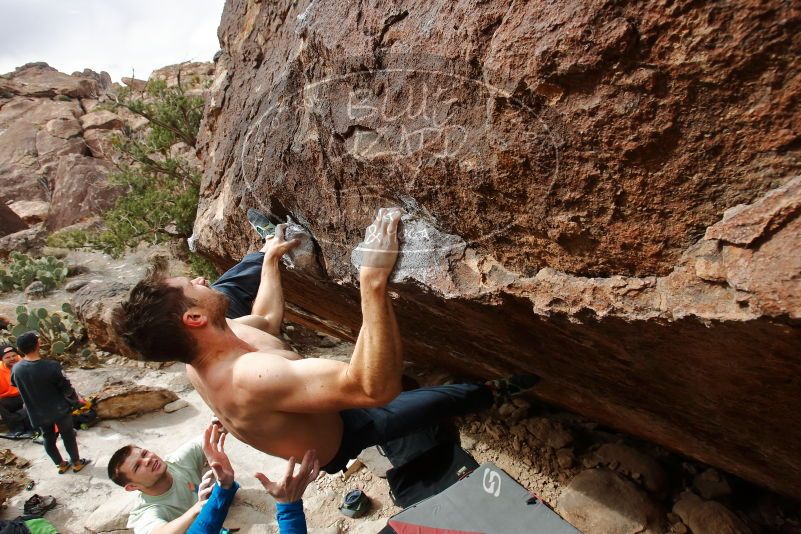 Bouldering in Hueco Tanks on 01/27/2020 with Blue Lizard Climbing and Yoga

Filename: SRM_20200127_1256050.jpg
Aperture: f/8.0
Shutter Speed: 1/500
Body: Canon EOS-1D Mark II
Lens: Canon EF 16-35mm f/2.8 L