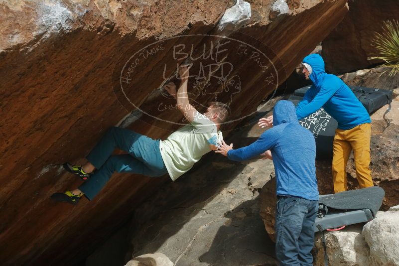 Bouldering in Hueco Tanks on 01/27/2020 with Blue Lizard Climbing and Yoga

Filename: SRM_20200127_1308450.jpg
Aperture: f/5.6
Shutter Speed: 1/500
Body: Canon EOS-1D Mark II
Lens: Canon EF 50mm f/1.8 II