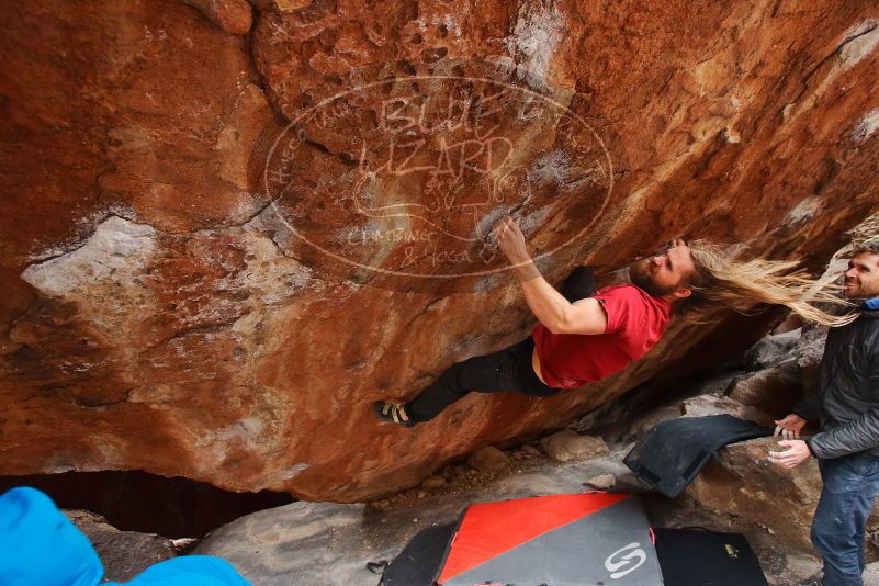 Bouldering in Hueco Tanks on 01/27/2020 with Blue Lizard Climbing and Yoga

Filename: SRM_20200127_1323240.jpg
Aperture: f/3.5
Shutter Speed: 1/320
Body: Canon EOS-1D Mark II
Lens: Canon EF 16-35mm f/2.8 L